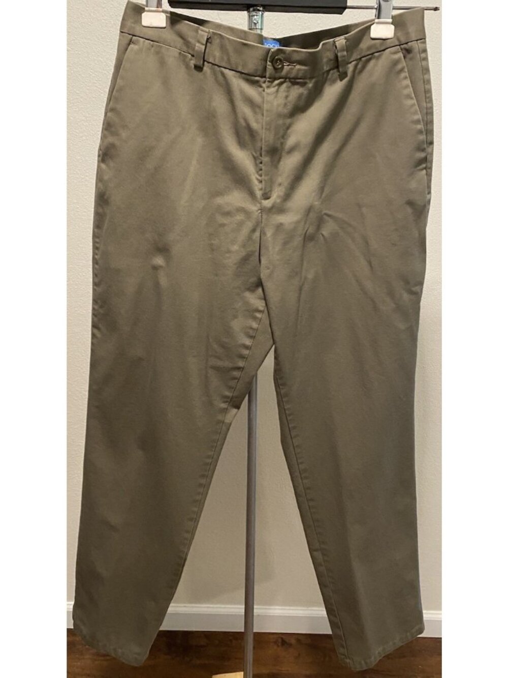 Dockers Stain Defender Khaki Pants Womens 16 Long Olive 36X32”  Trousers